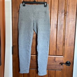 Women’s grey lululemon align sweatpants size 6 25” length